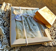 Handmade Pendants Beaded Holy Communion Veil.