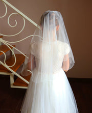 Handmade Pendants Beaded Holy Communion Veil.