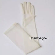 Tulle Wedding Gloves for wedding or party.