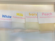 Wedding Veil tulle colors